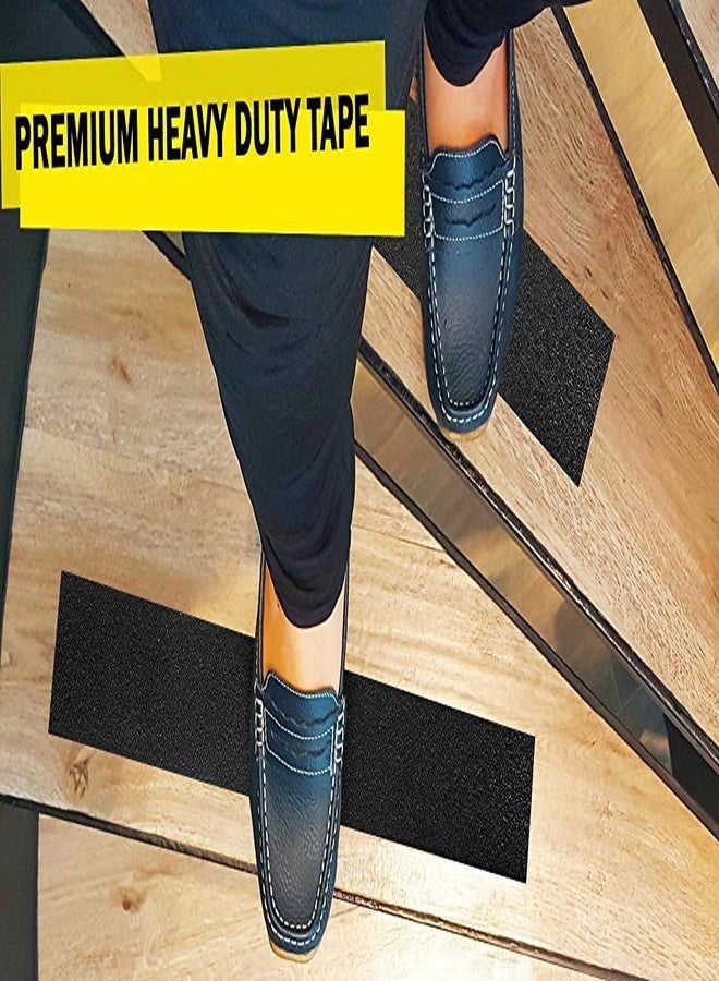 Ndola ,4" x 35Ft Heavy Duty Anti Slip Tape for Stairs Outdoor/Indoor Waterproof Grip Tape Safety Non Skid Roll for Stair Steps Traction Tread Staircases Non Slip Strips Black - Image 4